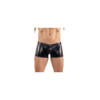 Boxer noir Black Desire en simili cuir 